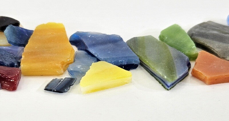 Casa-Poador Glasmosaik Mosaiksteine Bunt Bruchglas Tiffany Mix Diy Glas