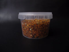Spiegelgranulat Orange oder Silber 300 g Dose Körnung 1 - 4 mm Deko Varianten