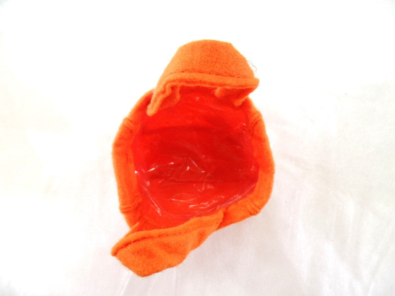 Filztüten Taschen 24 Stück  je 8 Stück in 3 Farben  gelb orange grün Deko