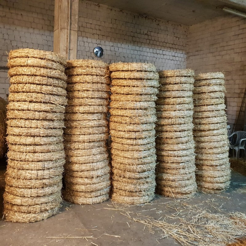 Strohkranz Ø80 cm Strohring Strohrömer Rohling Kranz Natur Adventskranz Deko