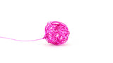Drahtkugeln Deco Kugeln Rosa 2,5 cm Durchmesser 15 Stück Neu !