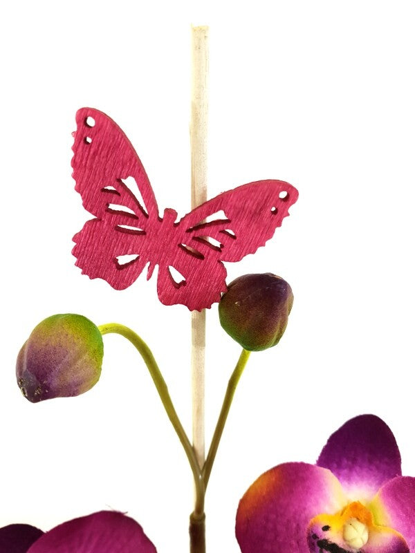 Orchidee Gesteck Kunstblume Pflanze Rosa Pink Blume Deko 30 cm H