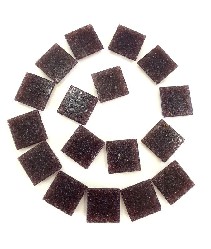Glasmosaiksteine Seal Lila 20 x 20 x 4 mm 220 Steine 650 g Basteln Mosaik Glas