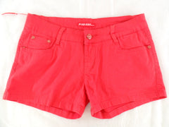 Damenshorts Hotpants Jeans hellrot Miss One Größenvarianten 34 - 42 wählbar
