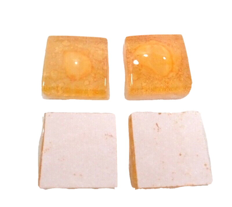 Mosaiksteine Waterdrops Orange 650 g 25 x 25 mm 49 Steine glatt Basteln DIY
