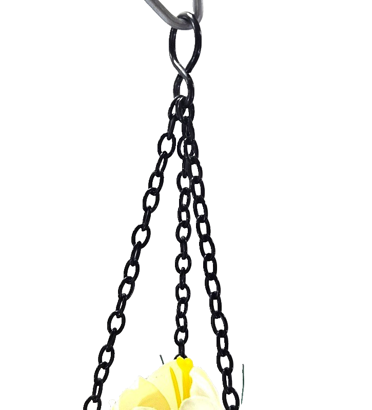 Pflanzenampel Hängeampel Blumenampel künstliche Blumen Kunstblumen Ampel Tulpen