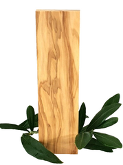 Olivenholz Schnitzholz Rohling Massivholz 40x10x140 mm 6 Stück Carving flach