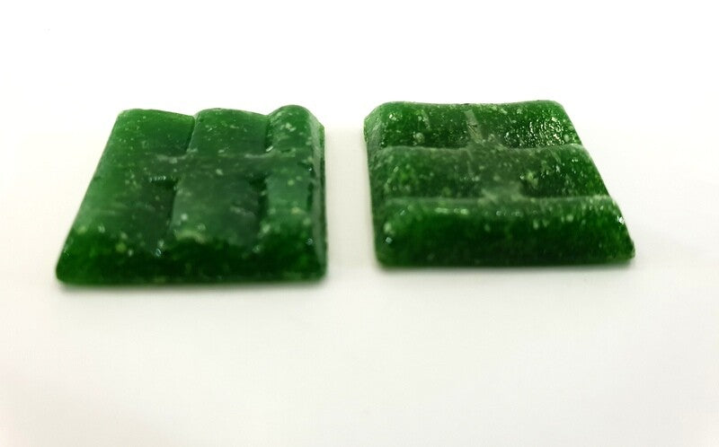 Glasmosaiksteine 650 g Myrte Grün 20 x 20 x 4 mm Basteln Mosaik Fliesen