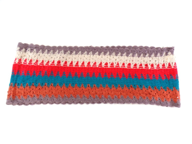 Schal Loop Wickelschal Bunt in 4 Farbvarianten Gelb, Rosa, Beige, Orange wählbar