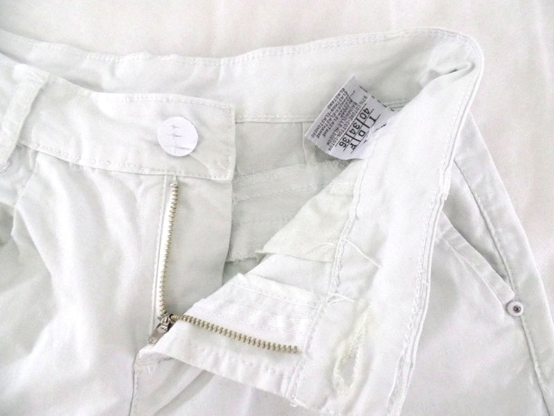 Damenshorts Hotpants AD` ORO Jeans Weiß in Größenvarianten 34 / 38 wählbar