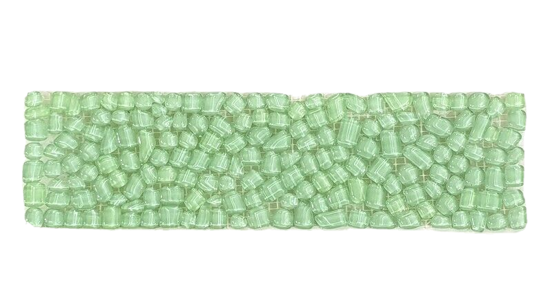 Glasmosaik hell Grün Mosaik Polygonal 1 Matte glänzend unregelm Tropfen Basteln