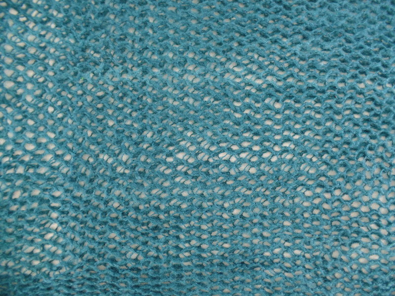 Schal in Türkis blau Länge 160 cm 100 % Acrylic Highlight Company