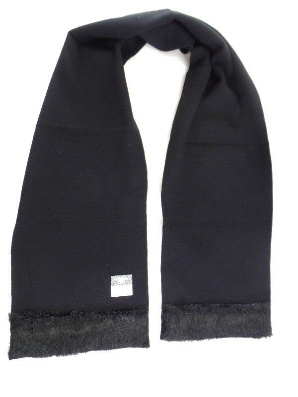 Schals Tücher Stola mit Kunstfellbesatz 3 Farbvarianten wählbar 100 % Polyester