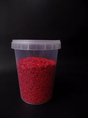 Dekogranulat Rotesteine 1 x 500 g Dose Körnung 2 -3 mm Deko