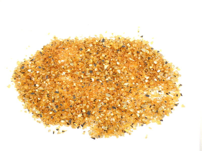 Spiegelgranulat Orange oder Silber 300 g Dose Körnung 1 - 4 mm Deko Varianten