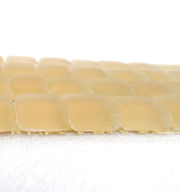 BORDÜRE Glasmosaik Beige matt Borde 1 x Streifen 92 Steine unregelmäßig