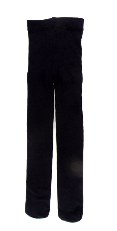 Antonio Kinder Thermo Leggings 3 Stück mit Innenfleece Schwarz blickdicht