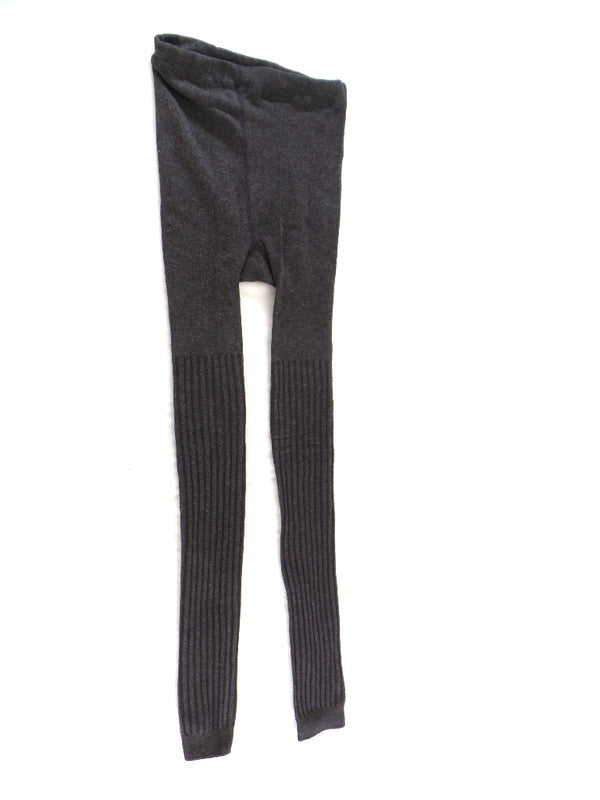 Leggings Damenleggins E & F Einheitsgröße grau oder schwarz als Variante wählbar