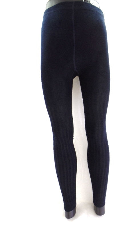 Leggings Damenleggins E & F Einheitsgröße baun oder blau als Variante wählbar