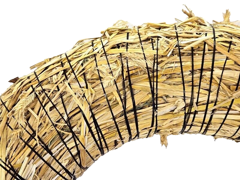 Strohkranz Ø80 cm Strohring Strohrömer Rohling Kranz Natur Adventskranz Deko