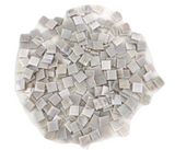 Glasmosaiksteine Grau 650 g marmoriert glatt 220 St Basteln Mosaik 20 x 20 cm