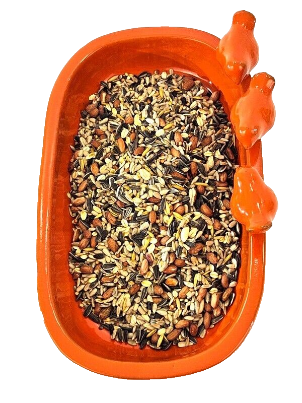 Vogeltränke Vogelbad Orange Garten Wasserschalen Vogelbecken Tiertränke Geschenk
