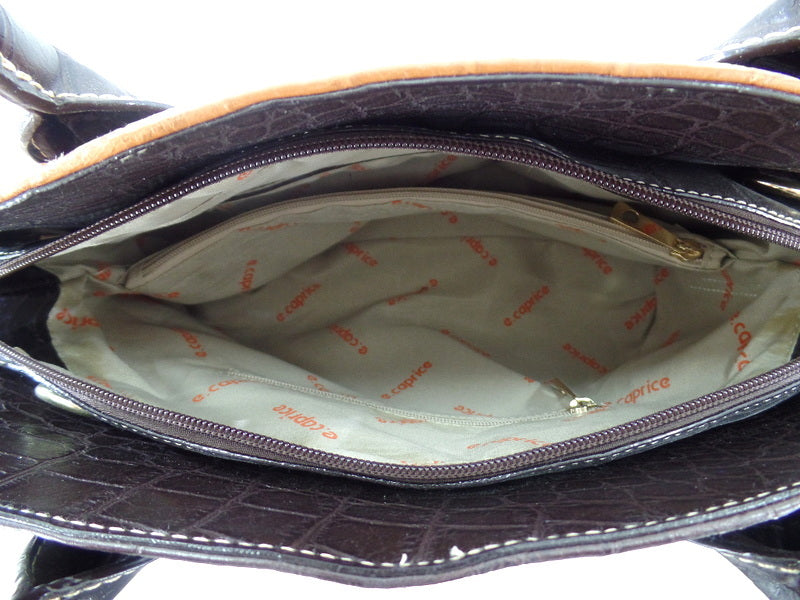 Tasche Damen Henkel mehrfarbig E. Caprice Paris Damenhandtasche