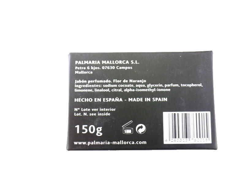 Palmeria Eau de Cologne 100 ml Orange Blossom & 150 g Seife Mallorca Geschenk