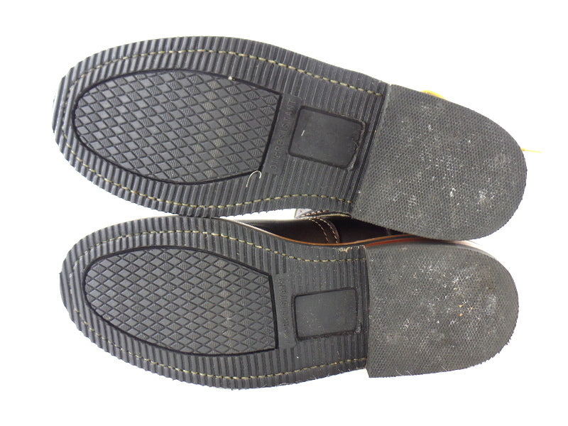 Westernstiefelette Arbeits Cowboyboot 35 UK 2 USA 4 Braun Schnalle Leder Mexico