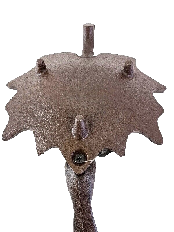 Vogeltränke Gusseisen Blatt Vogelbad Futterschale Vogelfigur Dekoration Geschenk