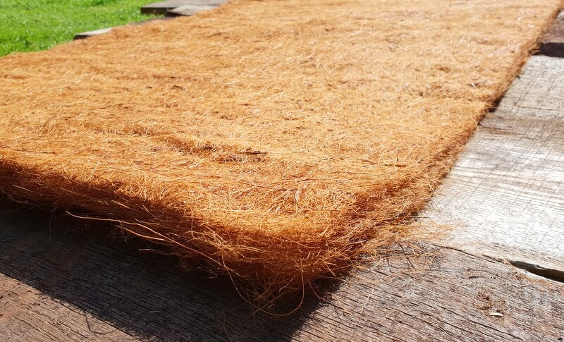 Matte Fasermatte Braun 800g Trockenmaterial Naturmaterial KokosmatteDeko Nestbau
