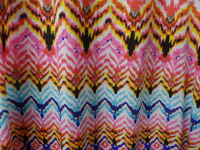 Kleid Sommerkleid bunt S / M  Ärmelos Maxikleid bekka Paris lang Damen