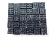 Mosaiksteine 650 g dunkelgrau 20 x 20 x 4 mm 220 Steine Glas Basteln Mosaik DIY