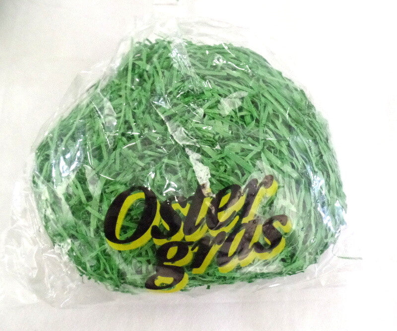 Ostergras 6 x 30 g Gras Holzwolle Beutel Ostern Grün Dekoration