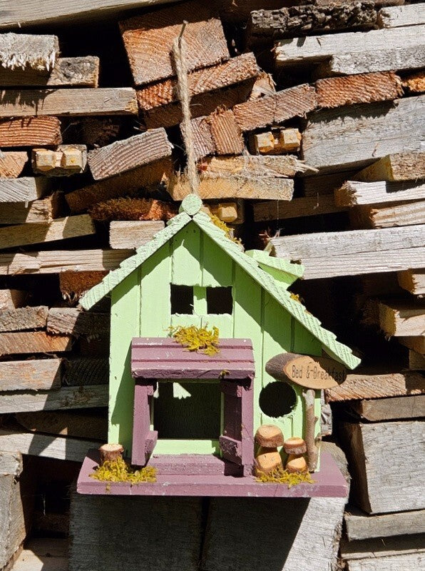 VOGELHAUS Nistkasten Holz Vogel Haus Nisthöhle Brutasten Vögel Meisen Vogelvilla