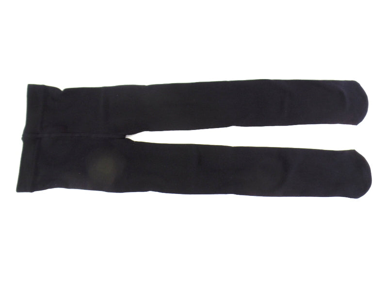 Antonio Kinder Thermo Leggings 3 Stück mit Innenfleece Schwarz blickdicht
