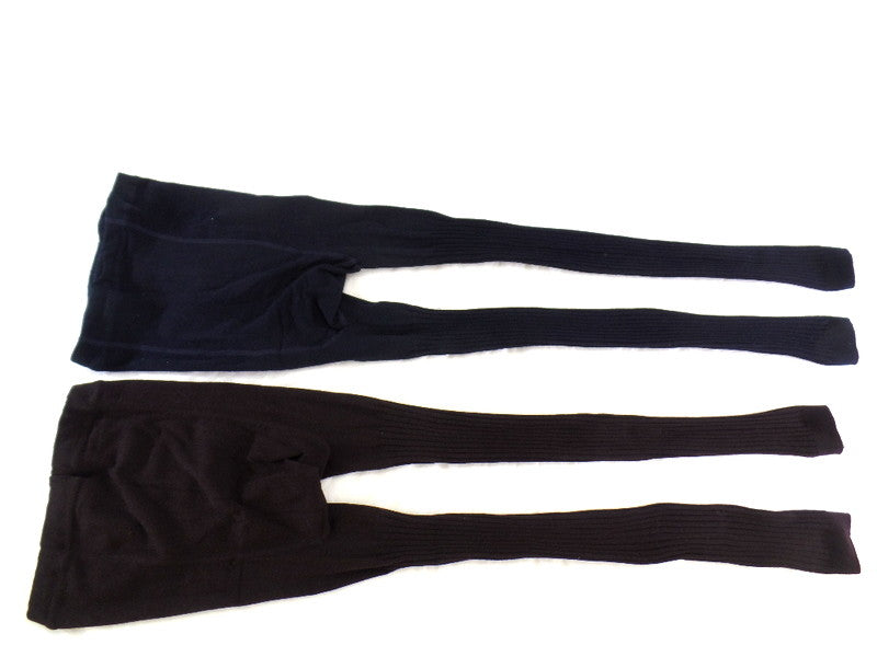 Leggings Damenleggins E & F Einheitsgröße baun oder blau als Variante wählbar