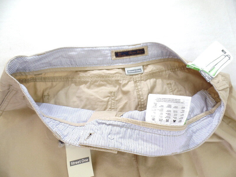 Hose Street One Beige Größe 44 Greta Lench 32