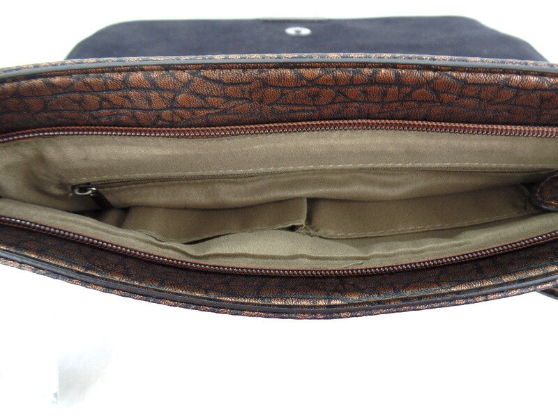 Tasche Damen Bella Belly Clutch Coffee Schultertasche Damenhandtasche