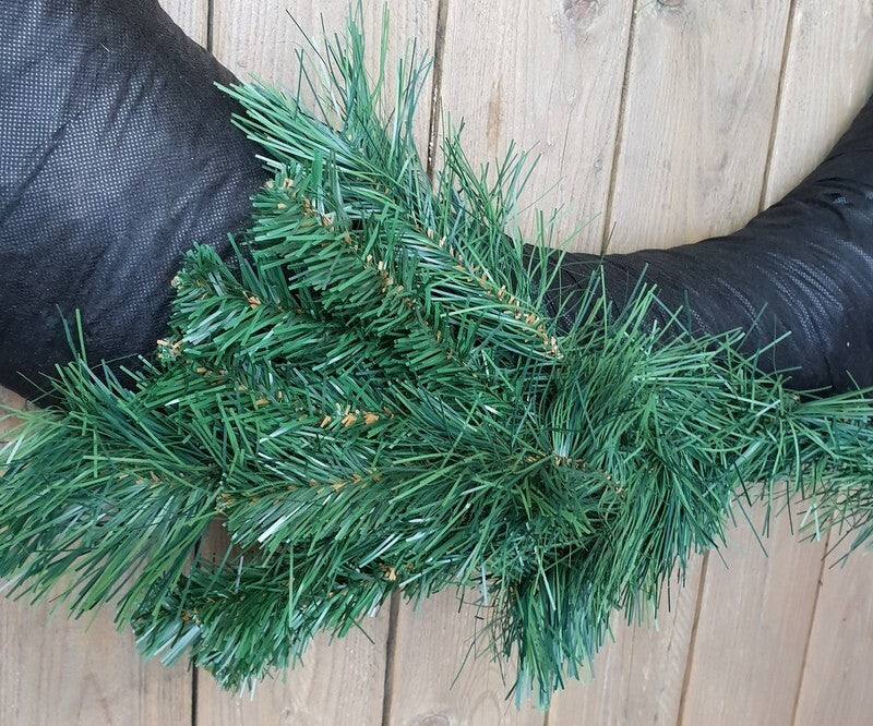 Strohkranz Ø80 cm Strohring Strohrömer Rohling Kranz  Vlies Adventskranz Deko