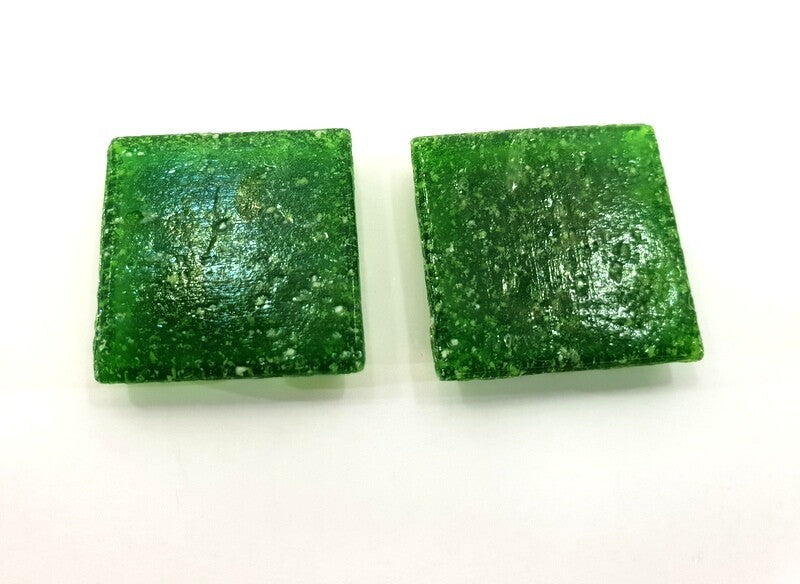 Glasmosaiksteine 650 g Myrte Grün 20 x 20 x 4 mm Basteln Mosaik Fliesen