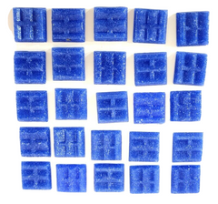 Mosaiksteine 650 g Midnight Blue Blau 20 x 20 mm 220 Steine Basteln Mosaik Glas