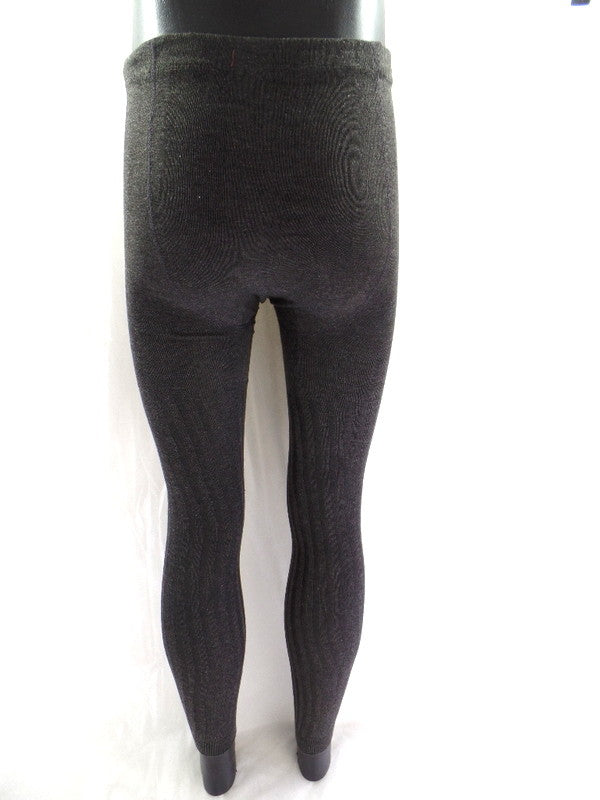 Leggings Damenleggins E & F Einheitsgröße grau oder schwarz als Variante wählbar