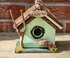 VOGELHAUS Nistkasten Holz Vogel Haus Nisthöhle Brutasten Vögel Meisen Vogelvilla