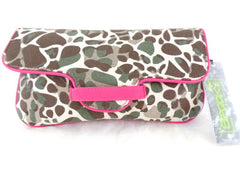 Spooky Girl Umhängetasche Rosa mit Leopardenmuster Schultertasche