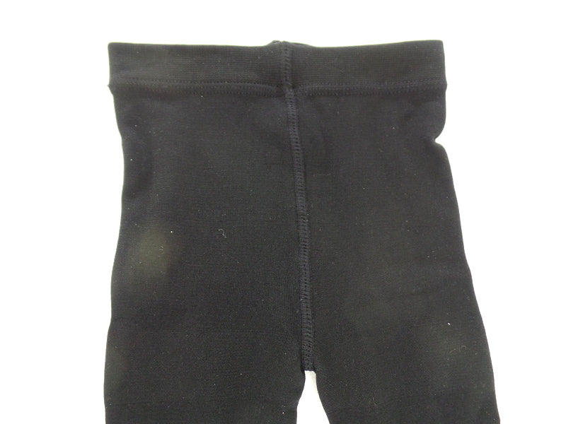 Antonio Kinder Thermo Leggings 3 Stück mit Innenfleece Schwarz blickdicht