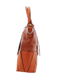 HANDTASCHE TRUSSARDI JEANS - 75B301 Braun Tasche Damentasche Schultertasche