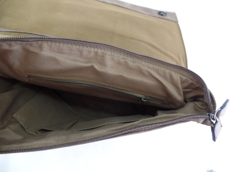 Tasche Damen Bella Belly Kaki Schultertasche Damenhandtasche Kroko
