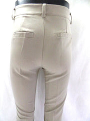 Hose Chic & Mit Beige Größe M Bundfaltenhose Buisnesshose Italy