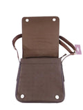 SCHULTERTASCHE GEOSS Braun Umhängetasche Tasche Damen Damentasche